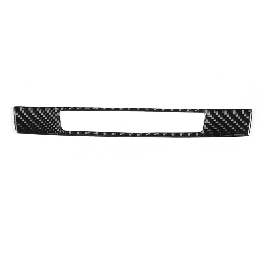 Car Central Control Button Trim Frame Carbon Fiber Interior Decoration Fit for X1 E84 2011‑2015