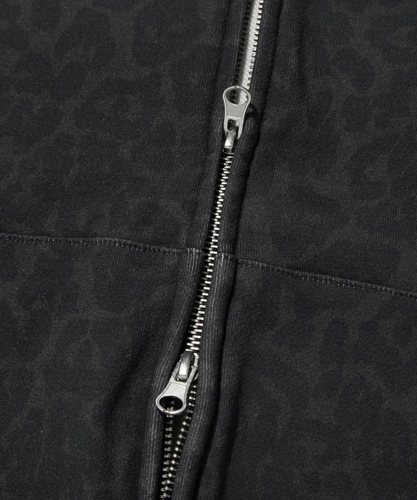 Suade Dark Leopard Hood Zip Up [Leopard]