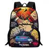 Stranger Things Schülerrucksack Oxford-Stoff Mit Atmungsaktivem Design Für Den Schulgebrauch