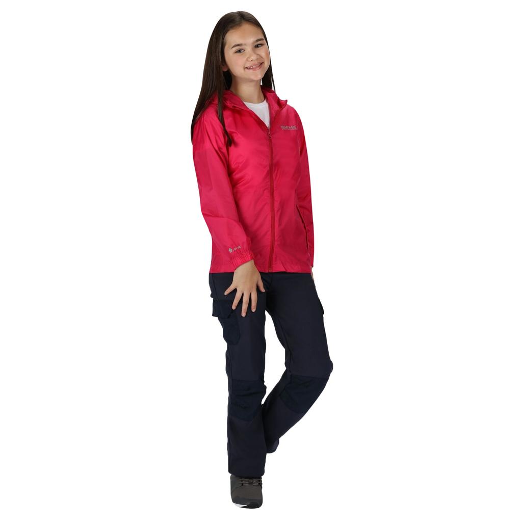 Regatta Great Outdoors Childrens/Kids Pack It Jacket III Waterproof Packaway Black
