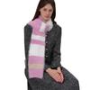 Homemade Niche Design Without Shedding Hair, Soft Atmosphere, Warm, Narrow Striped Scarf, Autumn and Winter Knitted Scarf for Women