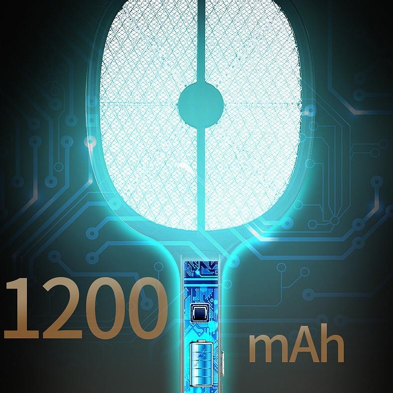 Electric Shock Mosquito Killer Lamp, Household Mosquito Trap, Can Be Safely Charged, Suitable for Home Office, Backyard, Terrace Camping