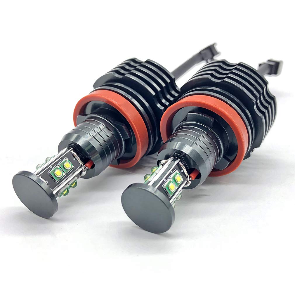 Angel Eye/Squid Ring LED Light (White, 8chip-H8)