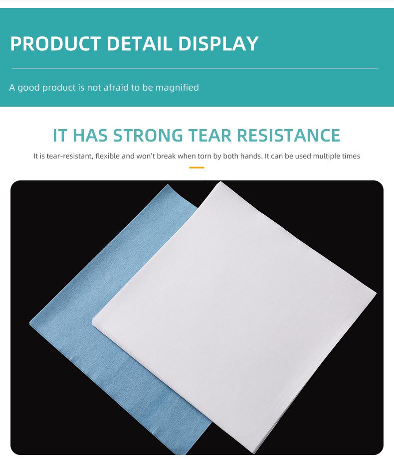 Antistatik Tozsuz Endüstriyel Silme Kağıdı 0609 - Yağ ve Su Emici Dokunmamış Kumaş