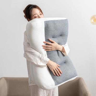 Almohada cervical de estilo japonés, almohada de tracción, almohada de protección cervical para facilitar el sueño, un par de núcleos de almohada especiales para dormir.