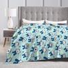 Tamagotchis Mimitchi Blanket Cover Coral Fleece Plush  Ultra-Soft Throw Blanket for Car Sofa Couch Bedspread