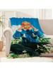 G-D-Dragon-Singer D-Drama-A Blanket Warm Comfort Soft Plush Blanket For Sofa Living Room Office Bedroom Travel Gift
