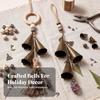 20 Pieces Antique Finish Craft Bell Nostalgic Mini Metal for Charm Making