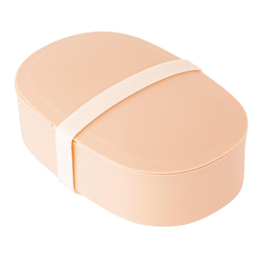 Ansio Bento Fluffy and Easy To Made In Dishwasher and Microwave Safe Box, Clean, 500ml, Pink, Japan,