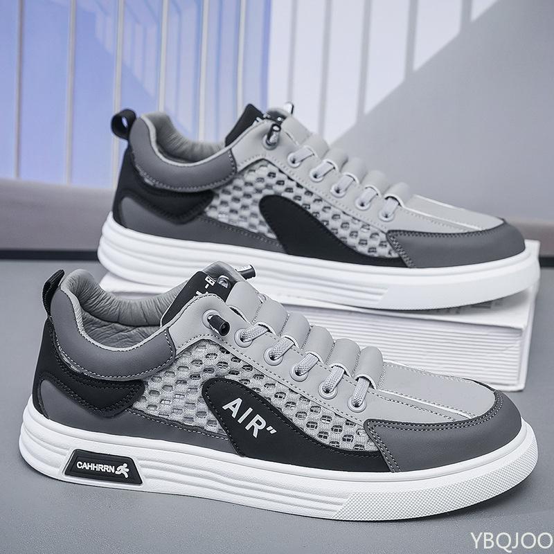 Modische Herren Sportschuhe Sommer Atmungsaktives Mesh Herren Freizeitschuhe Leichte Mesh Atmungsaktive Outdoor Walking Schuhe