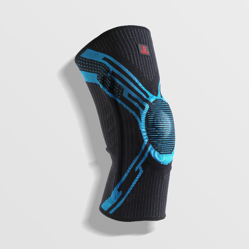 1/2PCS Silicon Padded Basketball Knee Pads Patella Brace Kneepad Joint Support Fitness Compression Sleeve Protector