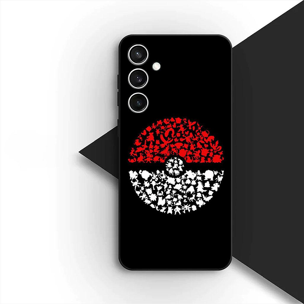 

for Samsung Galaxy A35 A36 A55 A26 A05 A06 A14 A50 A51 A53 A54 A12 A13 A23 Phone Cover Soft Case P-Pokemons GO Gengar P-Pikachus Galaxy A50