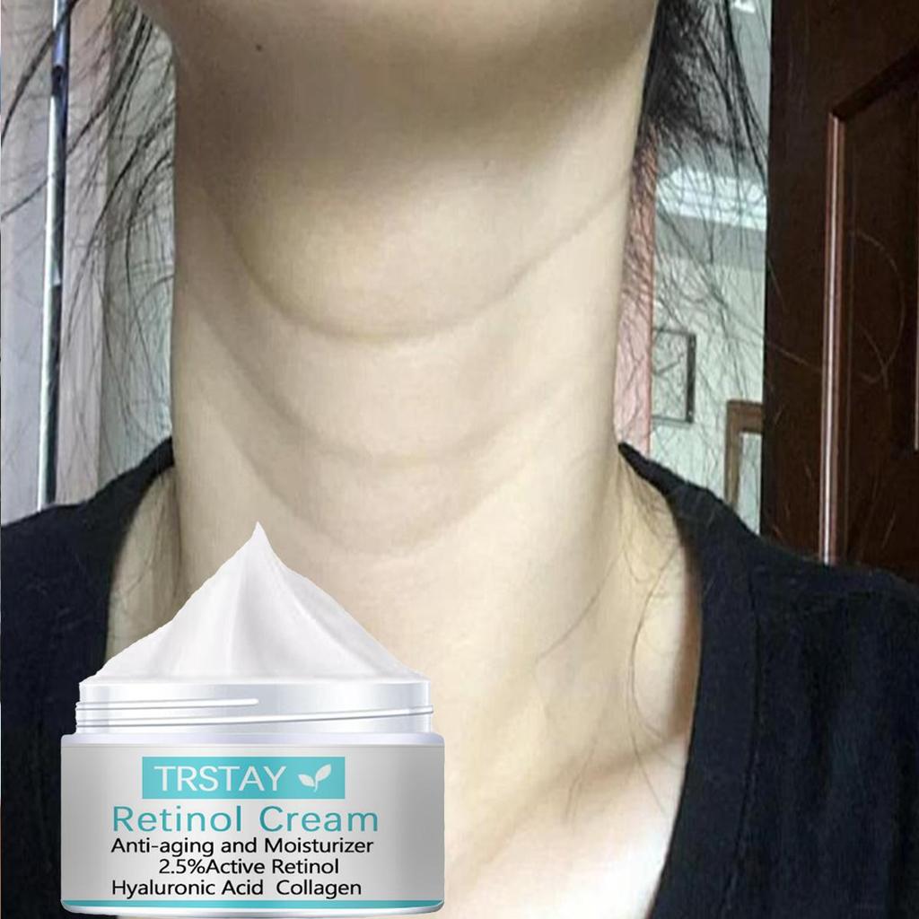 Firming and Anti Wrinkle Neck Cream Neck Line Erasing Cream Wrinkle Smooth Skin Anti Aging Whitening Cream
