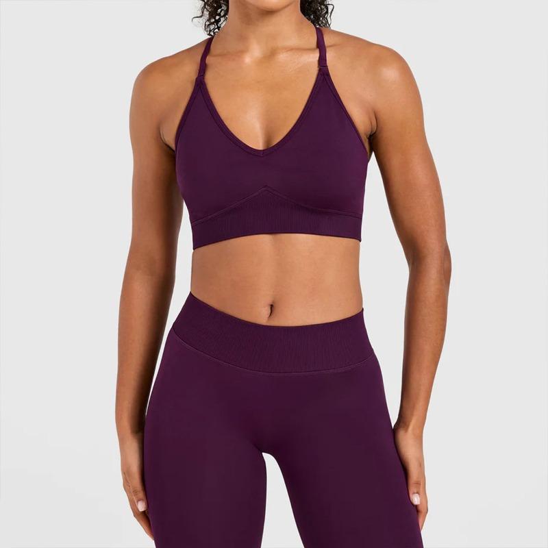 Seamless High Support Quick Dry Yoga Sports Bra For Women