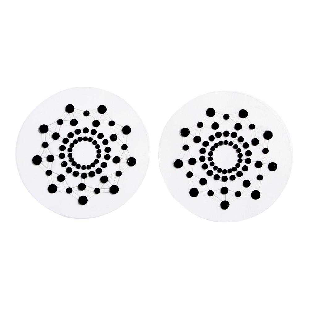 Nipple Stickers Bra Invisible Intimates Accessories Chest Paste Breasts Stickers Nipple Cover Rhinestone Nipple Breast Bra Pad