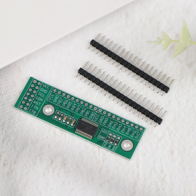 Mcp23017-E/Ss I2C-Schnittstelle zu 16 Ein-/Ausgängen Iic Ein-/Ausgabe-Erweiterungsplatinenmodul Mcp23017-Chip 3,0 V-5,5 V für Arduino C51