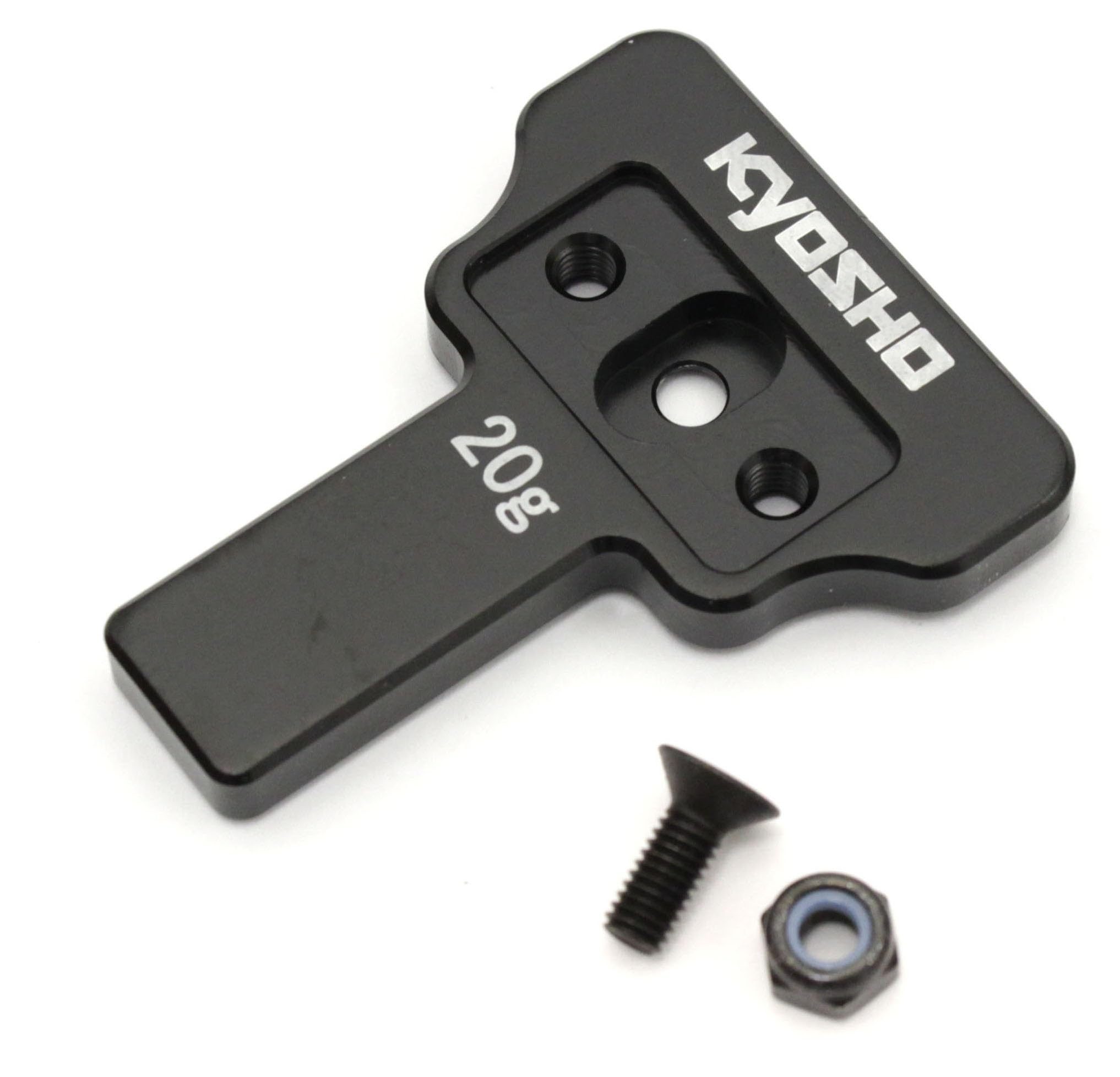 

Kyosho Front Chassis Weight (20g/MP10/MP9e EVO.) IFW604B-20