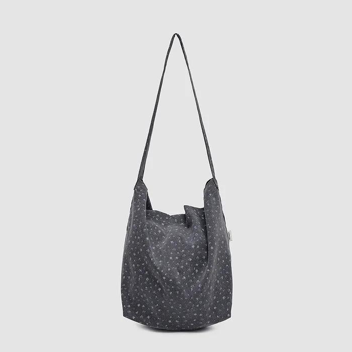Momo Eco Bag_Flower Charcoal