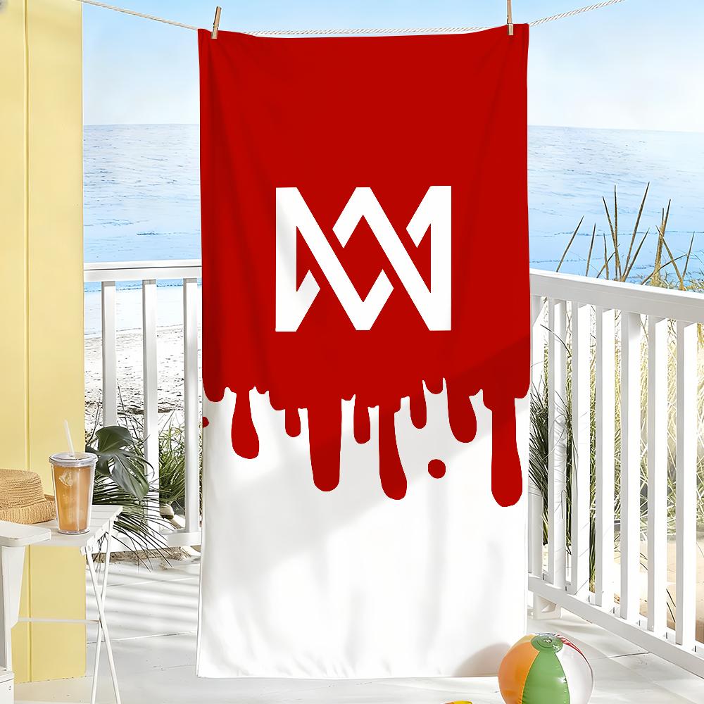 

M-Marcus and Martinus The Room Towel Soft Pool Gift For Travel Gym Shower Camping Quick Dry Sports Large Beach Towels W40*H60(CM)