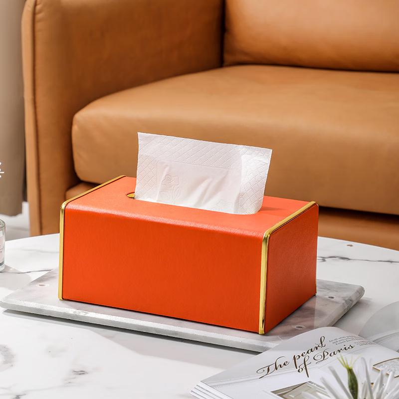 Luxury Leather Tissue Box