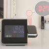 Swivel Projection Alarm Clock Weather Station Thermometer Temp Humidity Monitor