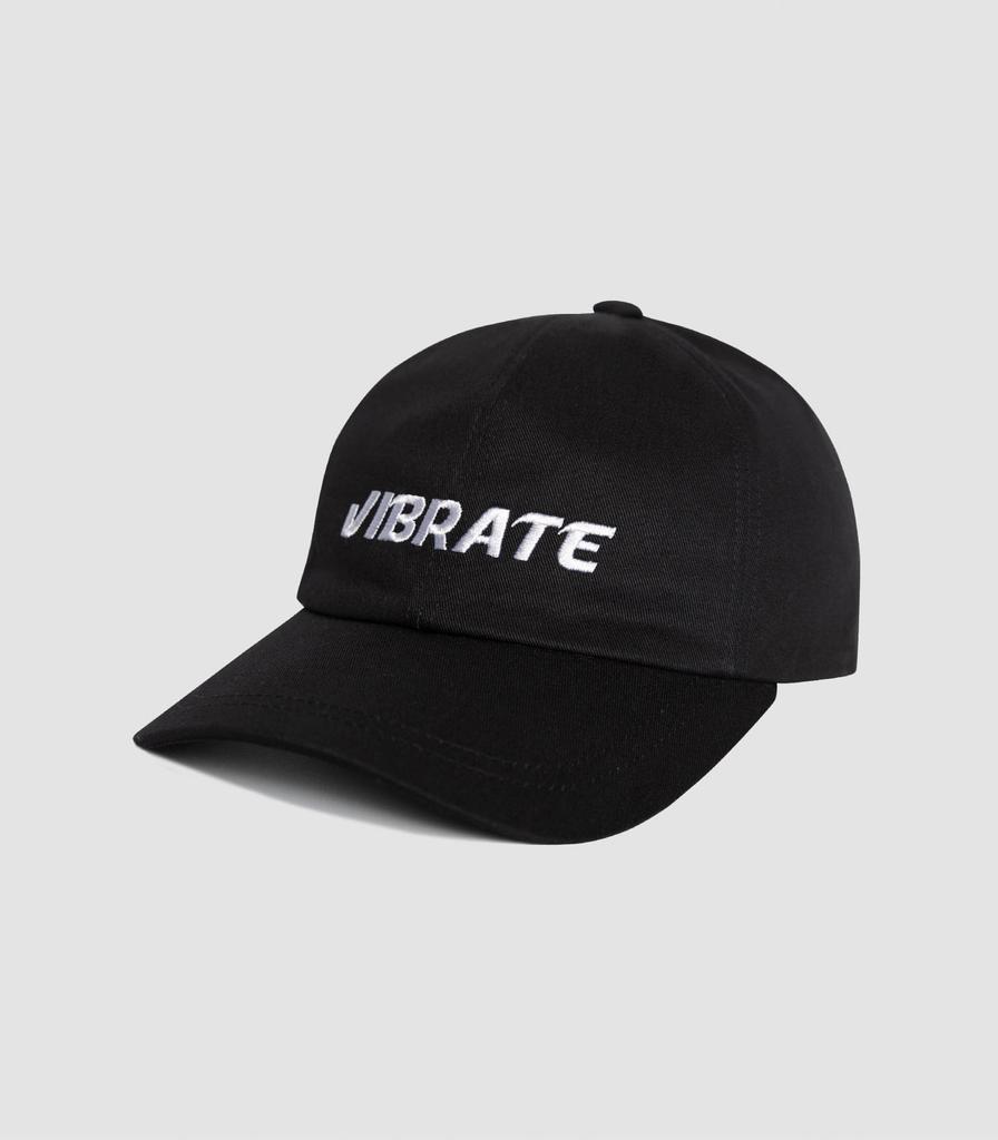VIBRATE Signature Name Ball Cap (Black)