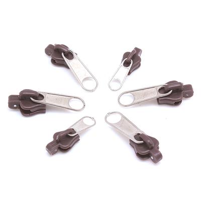 6Pcs Instant Zipper Universal Instant Fix Zipper Repair Replacement Zip Head Diy