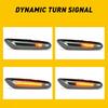 Sequential LED Marker Blinker Side Turn Signal Light For 2008-2013 BMW E82 Coupe