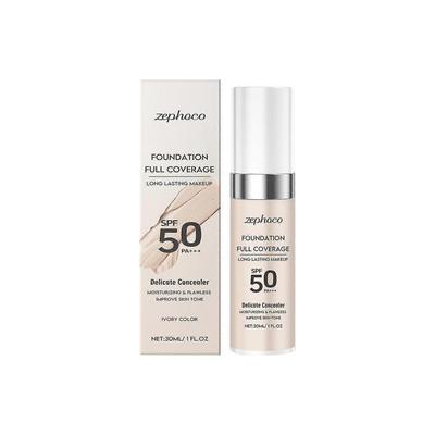 Ivory Flawless Warm-changing Foundation Moisturizing, Oil-control, Non-slip, Light and Breathable Foundation 30ML Less