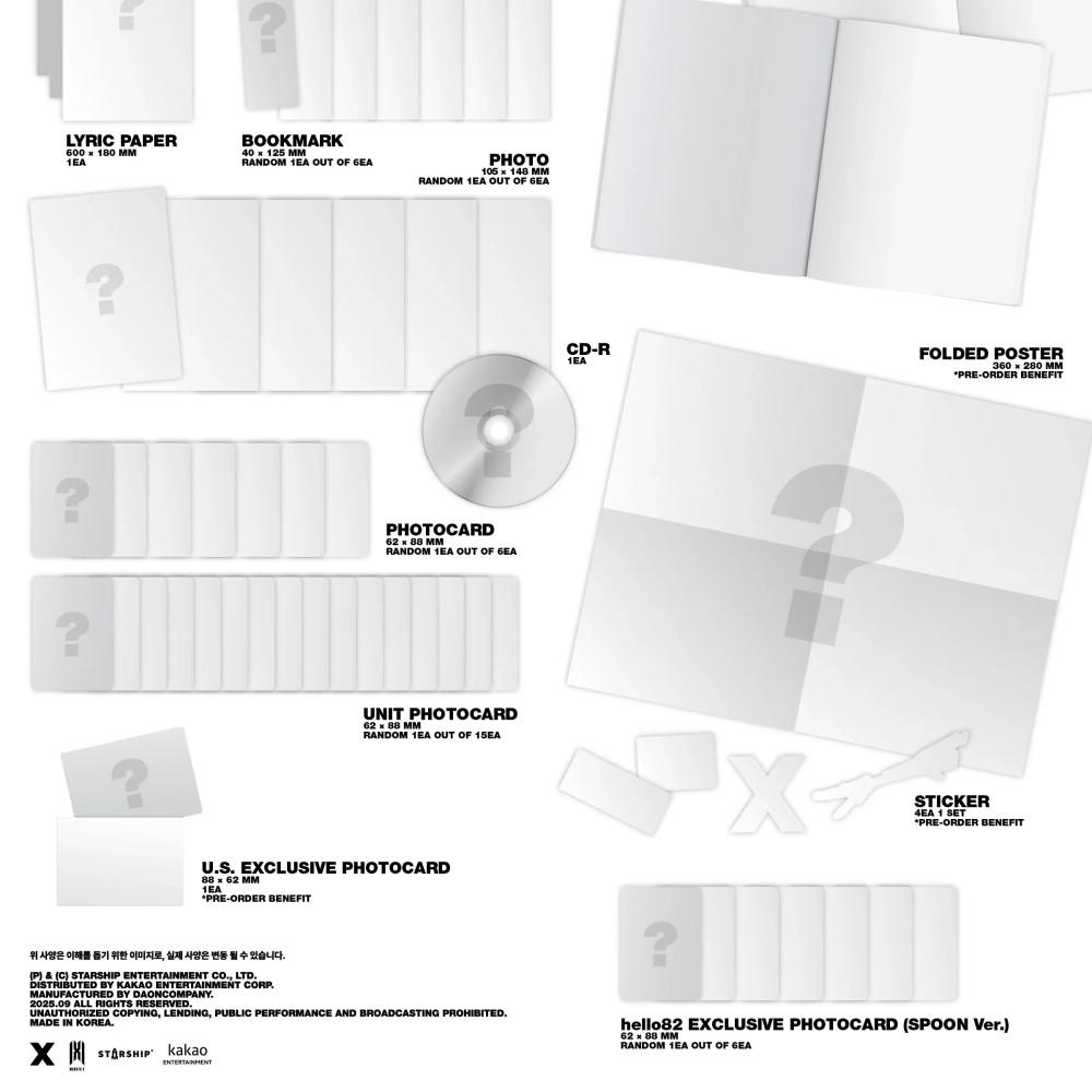 (PRE-ORDER)MONSTA X - [THE X] 13th Mini Album