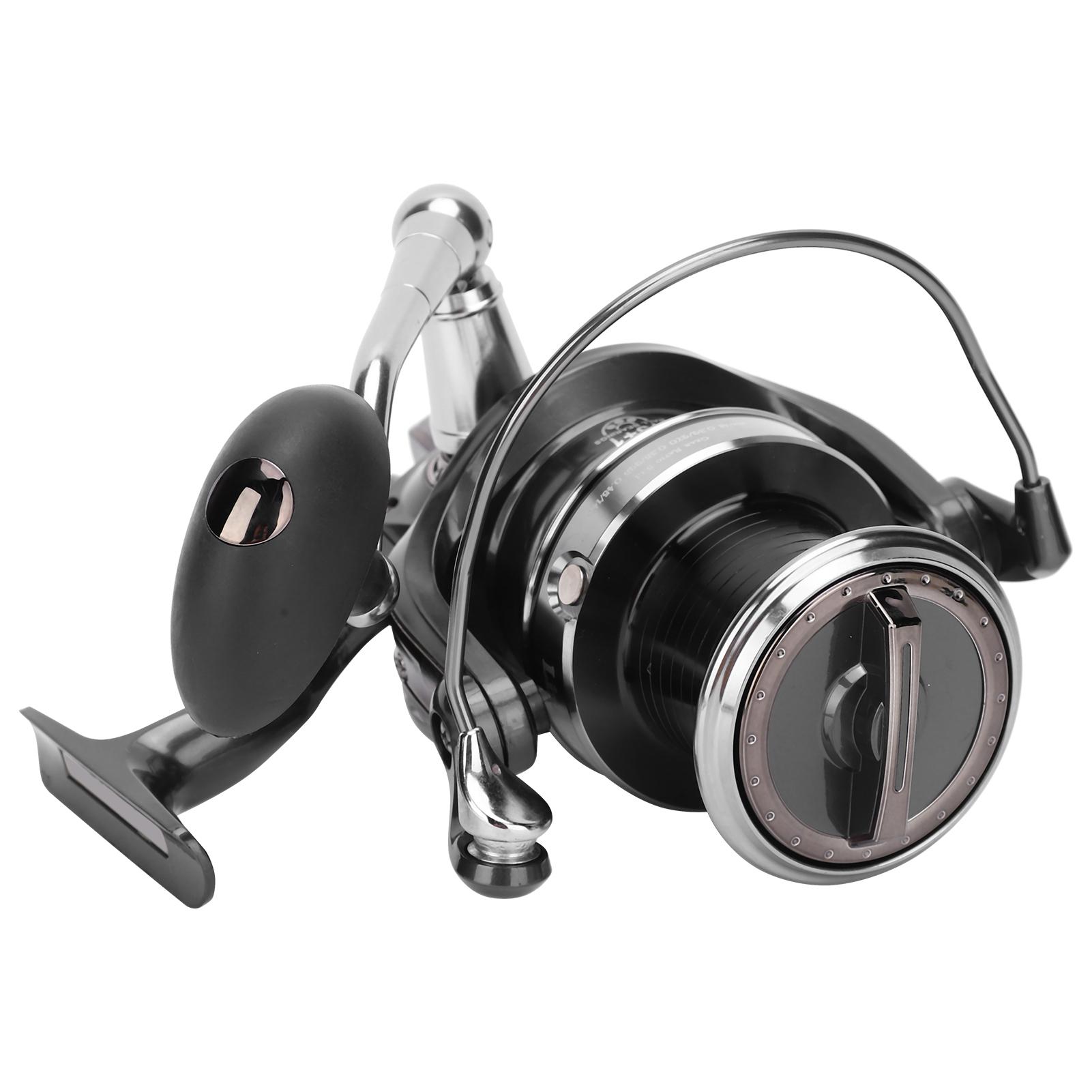 Metal Spool Spinning Reel High Speed Fishing Wheel Left Right Interchangeable Fishing Reel HQ8000
