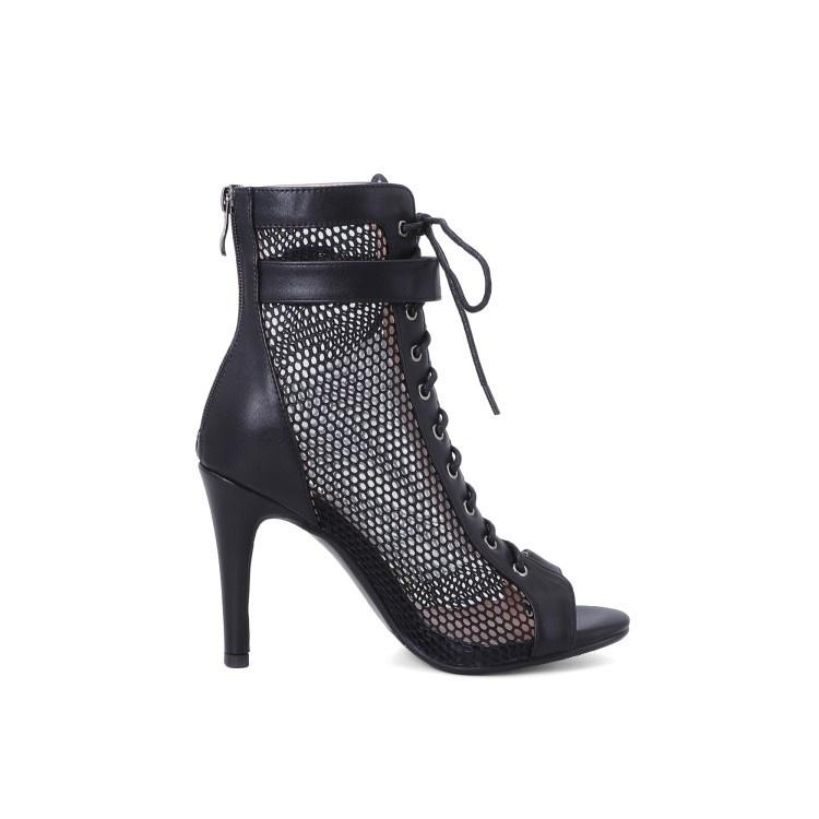 Sexy Dámské Sexy na jehlách Vysoké podpatky Boty na latinskoamerický tanec Dámská Černá Pro Dívky Dámské Boty Boty na latinskoamerický tanec Společenská