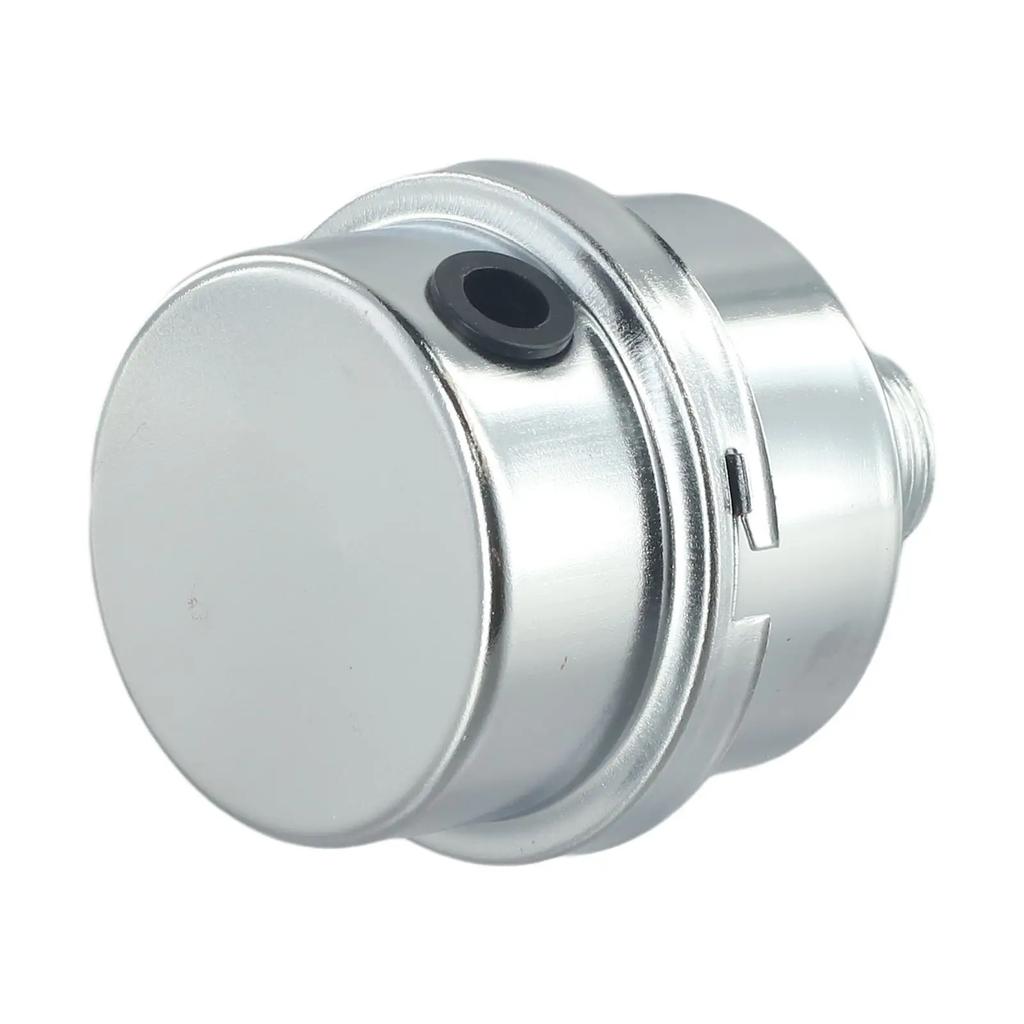 12.5/16/20mm Portable Metal Air Filter Oil-Free Muffler Intake Filter Air Compressor Pump Accessories Squelch Muffler Hot