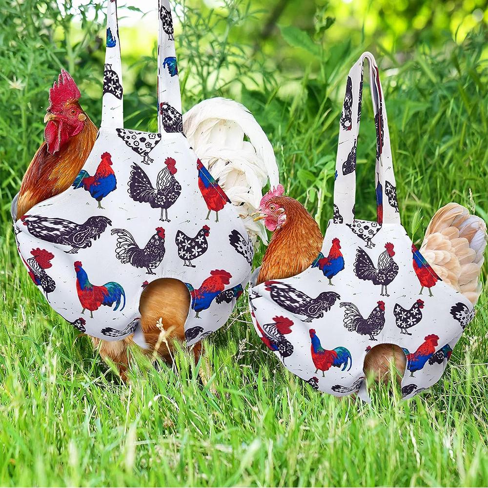 2PCS Chicken Holder Bags For Rooster Poultry Transport Traveling Driving
