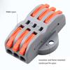 10Pcs Quick Wire Connector Push In Electrical Terminals Block For Soft And Hard Wires Quick Installation Enduring