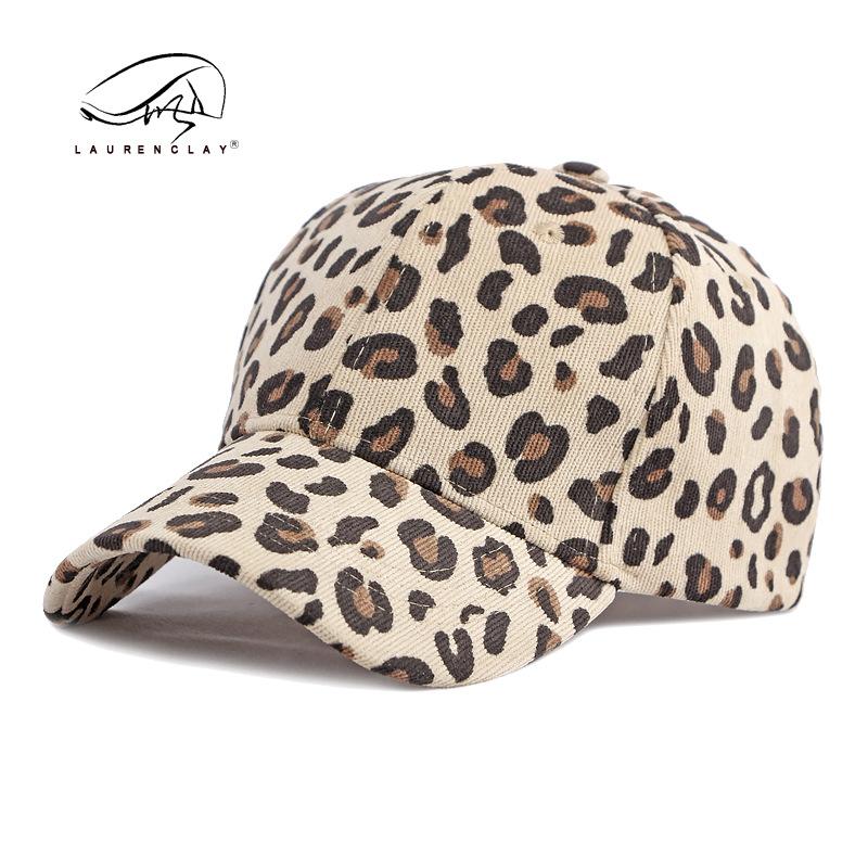 

Leopard print hat women s autumn and winter corduroy baseball cap thermal sunscreen visor cap cap hard top men Adjustable бежевый