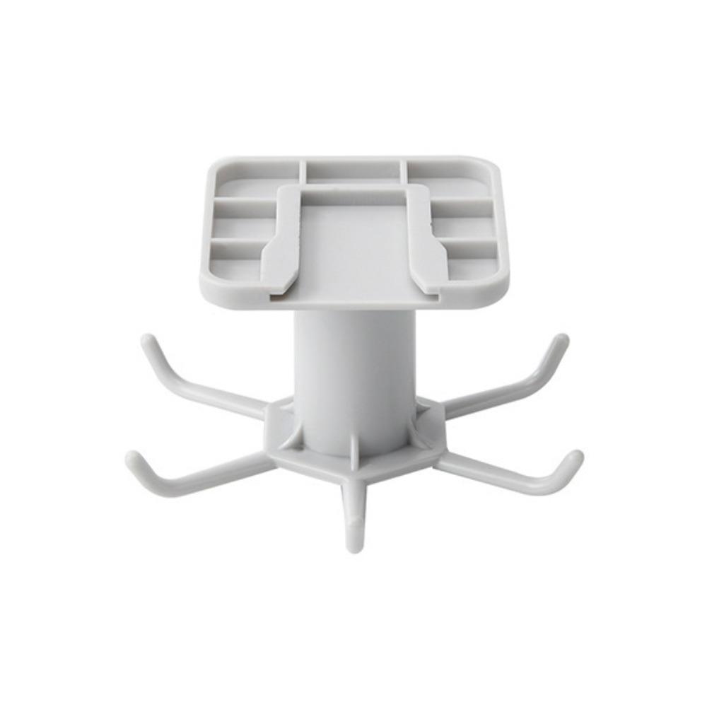 

360° Rotated Kitchen Hook Self Adhesive Handbag Clothes Ties Hanger New Storage Rack серый