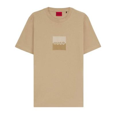 Hugo Mens Dusplit Tonal Logo T-Shirt