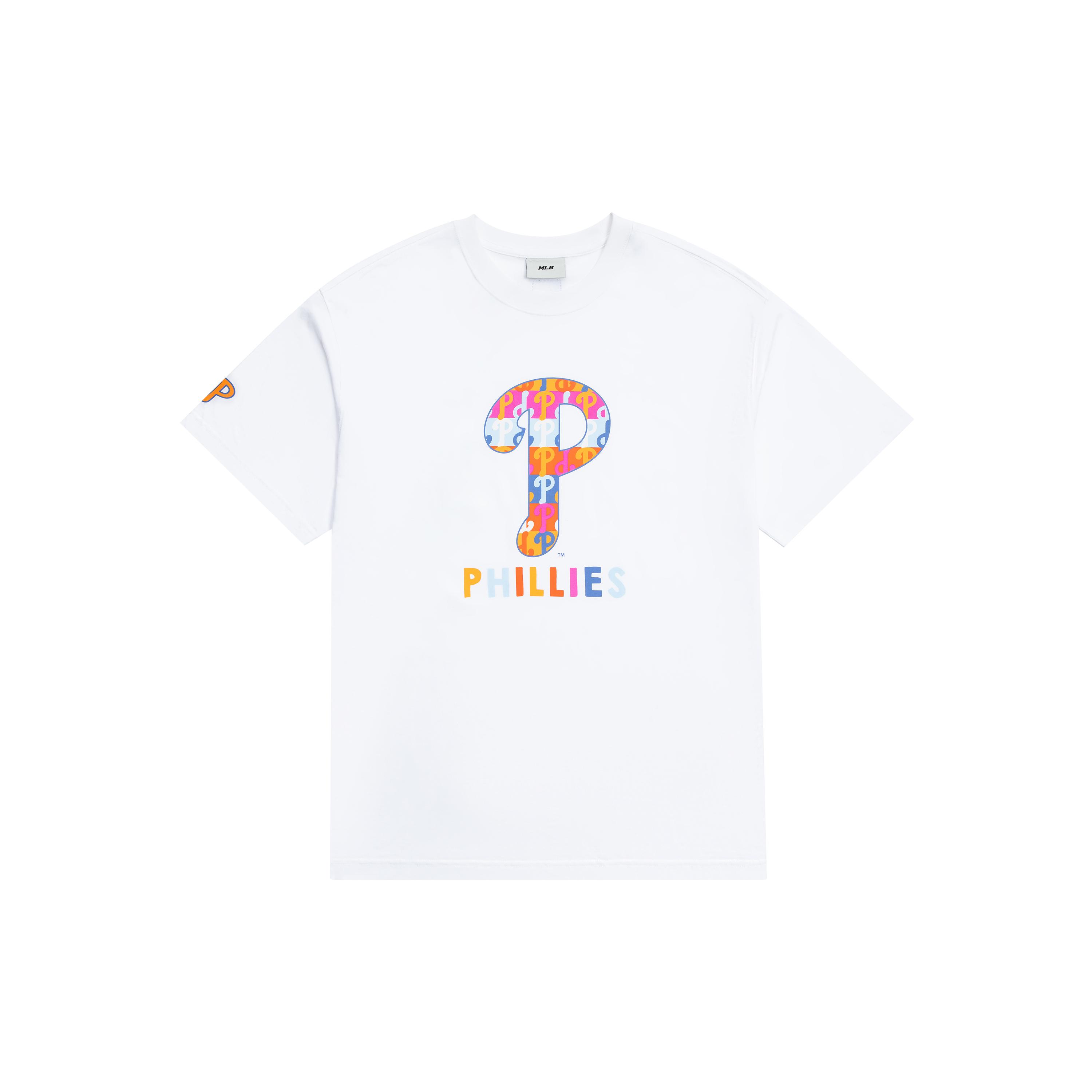 MLB T Shirts Unisex White Crew Neck Moderate Straight Fit 3ATSM0933-10WHS XL