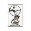 Modern Abstract Greek Statue Poster Zeus Plaster Sculpture Art Canvas Painting David Art Prints Wall Picture for Living Room
