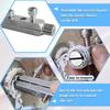 1 Set of Adjustable Metal Pipe Breaker Removal Tool Kit, Faucet Quick Thread Extraction Tool, 4mm and 6mm Nut Universal Extractor, Disassembly Tool
