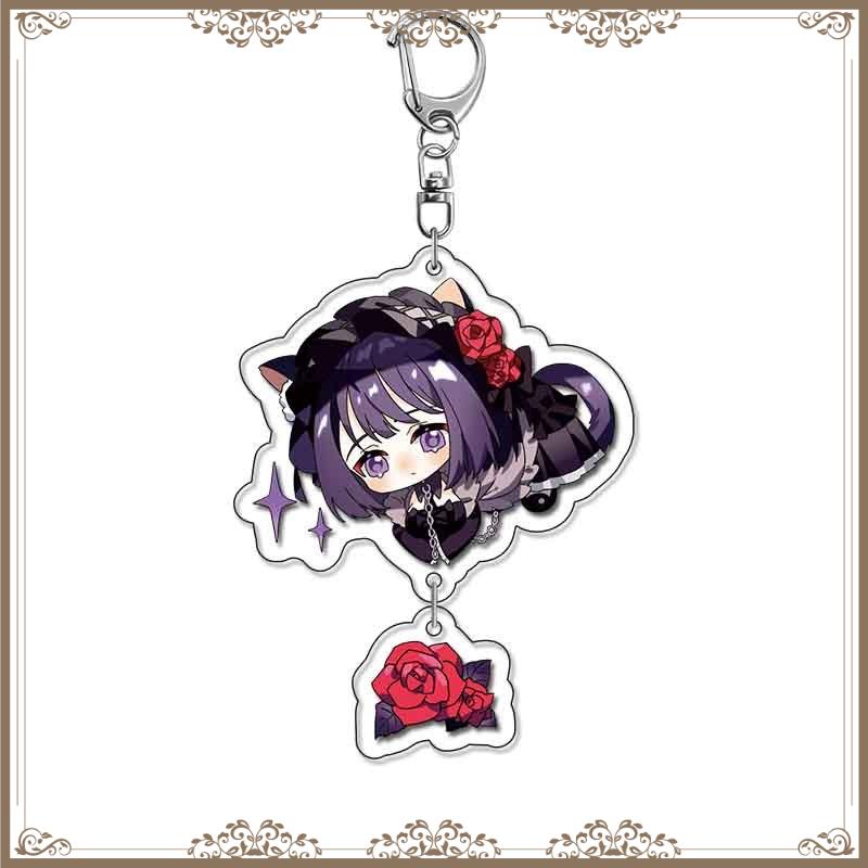My Dress-Up Darling Plastic Anime Keychain Kitagawa Marin Bag Tag Cute Decorative Baji Cartoon Keyrings Trendy Gift