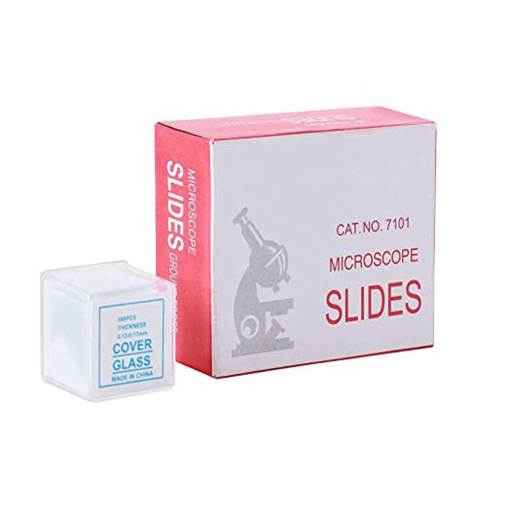 Specimen Transparent Slides Reusable Optical Microscope Microscope Slides Glass Slips Cover Glass