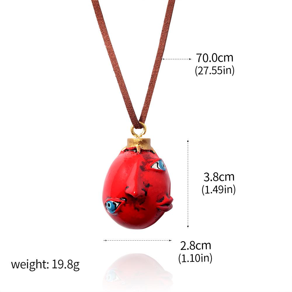 Berserk Behelit Griffith Egg Of King Necklace Cosplay The Golden Age Arc Pendant Jewelry Costume Accessories Prop Fans Gift