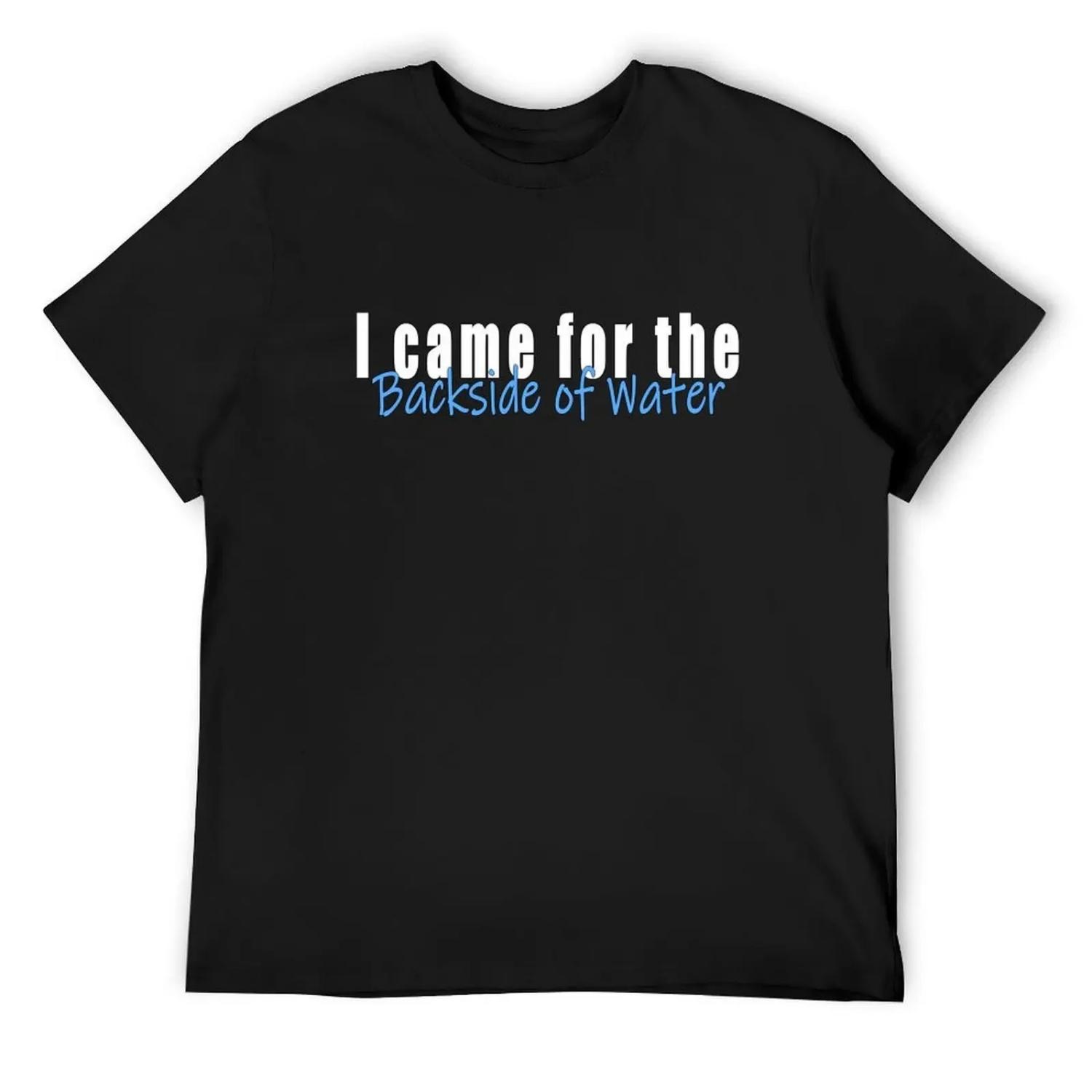 Backside of Water T-Shirt shirts graphic tee tees plain mens t shirts S