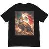 Mexican Eagle Flag Shirt, Patriotic Mexico Pride Tee, Aztec Eagle Warrior Art, Mexican Heritage Graphic T-Shirt