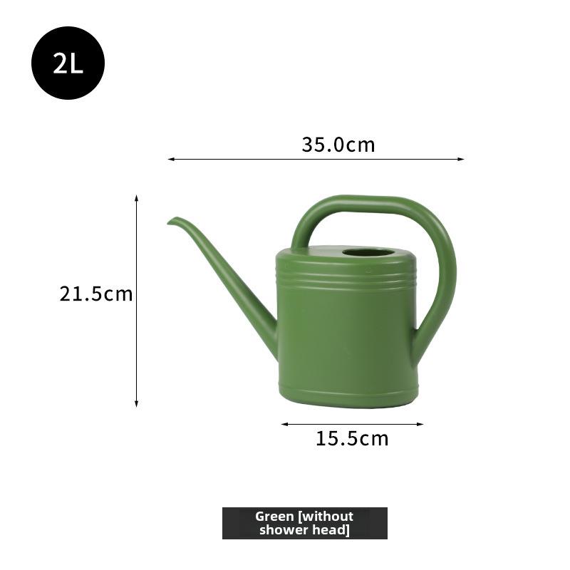 1-10L Large Capacity Plastic Watering Can with Long Spout & Sprinkler Head for Vegetables and Flowers Gardening