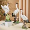 Outdoor Resin Simulation Crane Ornament Animal Model Sculpture Garden Garden Pool Landscaping Decoration Props
