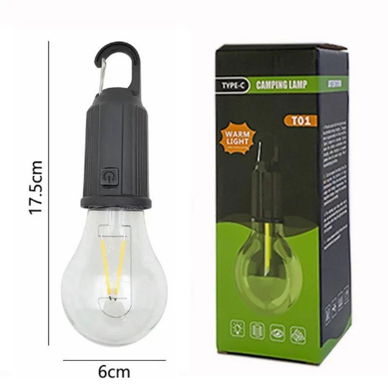 Best-Selling Solar Rechargeable Camping Light - Portable Spherical Tent Bulb