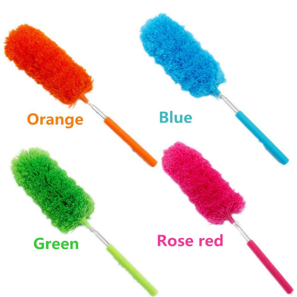 Mini Travel Durable Telescopic Feather Duster Long Extendable Duster